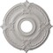 Ekena Millwork Attica Ceiling Medallion (Fits Canopies up to 5"), 18"OD x 4"ID x 5/8"P, Ultra Pure White CM18ATUWF - alternate 1